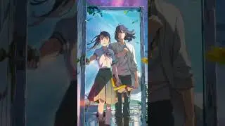 SUZUME IWATO & SOUTA MUNAKATA #suzumenotojimari #suzume #anime #studioghibli #fypシ #fypyoutubeshorts
