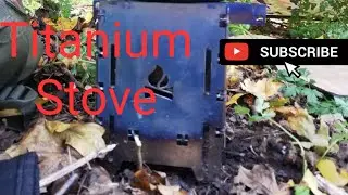 Bushcraft Essentials. Bushbox. Camp Stove. Titanium Stove. Camp Stove. Bushcraft Gear. Lightweight.