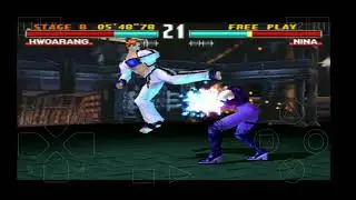 tekken 3 hwoarang power kick | hwoarang super power kick | tekken 3 super moves | Gaming gorup