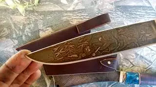 Охотничий комплект, сталь 65г и шх15.