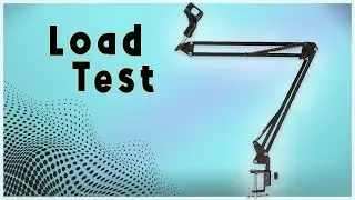 Kadence Microphone Boom Arm Load Test