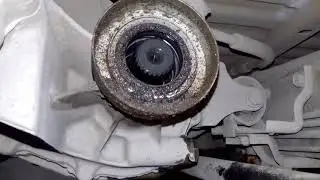 Mitsubishi Pajero Sport transfer case disassembly on-site didn't work. 