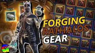 FORGING MORE RATHALOS GEAR Featuring ArmoredCore! - Raid Shadow Legends