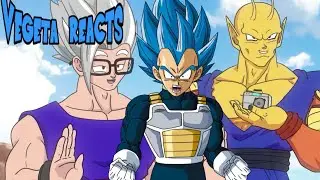 Vegeta reacts to Gohan vs Cell Max Rap Battle