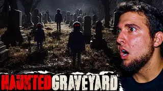 OUR TERRIFYING NIGHT with BLACK-EYED CHILDREN of HAUNTED GRAVEYARD