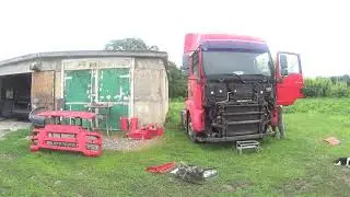 MAN TGA - фарбування та реставрація пластику//АРХІВ