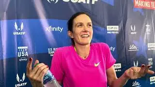 Kate Grace Explains Returning to Competition After Childbirth, Focused on Making 800m Olympic Team