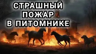 🆘 Ужасный пожар в питомнике собак, волков и лошадей. ЧП. Репост.