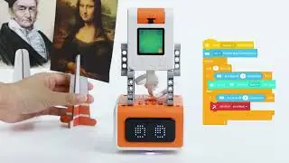02 Hall of Fame Fun Activity with AI Vision Kit VinciBot Expansion Kit AI Coding Robotics