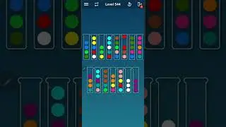 BALL SORT PUZZLE LEVEL 544