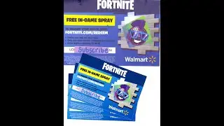 WALMART FORTNITE EVENT- FREE CODES! EXCLUSIVE