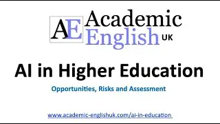 Artificial Intelligence (A.I) in Higher Education Lecture: opportunities, risks & assessment design