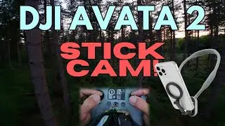 DJI Avata 2 Stick Cam Flight! Talk about Accessories!