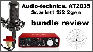 AT2035 + Scarlett 2i2 2gen review by a streamer