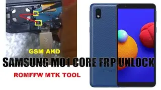 Samsung M01 Core | Frp Unlock by | Romfw Tool | 2023 |