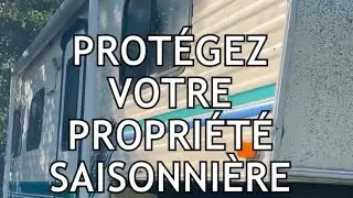 Lorsque vous entreposez votre véhicule récréatif pour l'hiver, suivre les conseils suivants