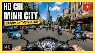 Ho Chi Minh City by Motorbike - 4K