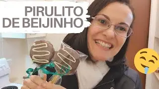❤️[MUITO FÁCIL] Pirulito de chocolate com beijinho feito com biscoito Maria
