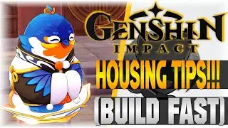 Housing Tips & Tricks!! (BUILD FAST!) | Genshin Impact | [1.5 Serenitea Pot pt1]