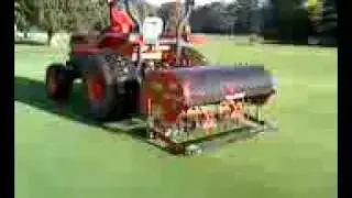 NORTHEAST TURF Deeptining Green w/ Verti Drain 7316