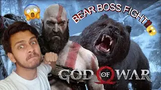 BEAR BOSS FIGHT: GOD OF WAR RAGNAROK | FULL BOSS FIGHT VIDEO GOD OF WAR GAMEPLAY | VORMIR GAMING