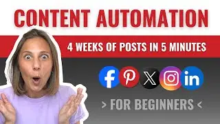 How to Automate Social Media Marketing in Minutes (Content Generator Demo)
