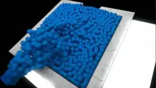 Cycles Test 02 - Particle Fluids (Blender 2.6)