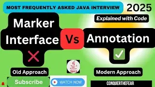 Marker Interface vs Annotation in Java | Explained with Code Examples (2025 Update) | Serializable.