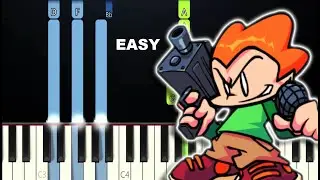 Blammed - Friday Night Funkin (One Hand Piano Tutorial)