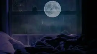 The sound of rain and thunder to sleep at night