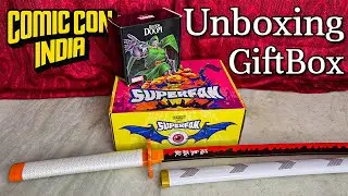 Unboxing ComicCon Kolkata SuperFan Gift Box | Kolkata | Comic Con