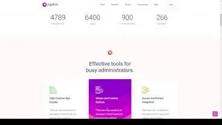 Opins - Gatsby React App Landing Page Template sass landing page sass