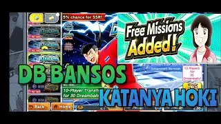 GACHA DB BANSOS KATANYA HOKI || CAPTAIN TSUBASA DREAM TEAM