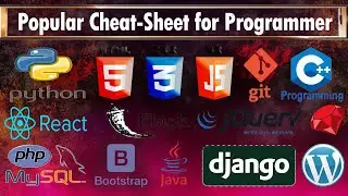 Best Cheat Sheet for Programmer | Web Developer | Coding Cheat Sheets for  Beginners