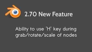 Hide During Transform in Blender Node Editor