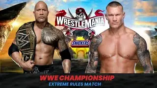 The Rock vs Randy Orton | WWE CHAMPIONSHIP 2k22