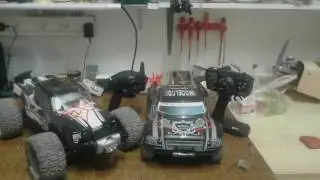 Monster truck vs THE BEST SHORT COURSE😃