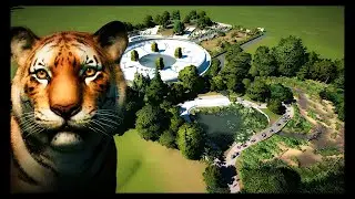 Futuristic Habitat Build | Planet Zoo Speed Build | Planet Zoo