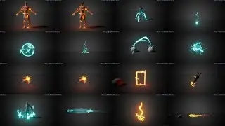 Lightning VFX Package Unreal Engine 5.4 Niagara