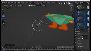 Blender - Scale Rotate SVG import