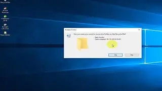 How to enable delete confirmation dialog in windows 10
