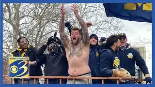 Ann Arbor celebrates University of Michigan Championship win