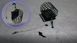 How to tie ANTI-TANGLE FEEDER RIG quickly!? Life hacks and homemade products for fishing