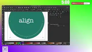 Create with me - INKSCAPE Warping Text to Path - part 5