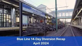 Blue Line 14-Day Diversion Recap - April 17-30, 2024