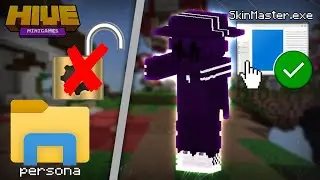How to Import Persona Without Iobit (SkinMaster - New & Fastest Method) Hive MCBE Minecraft 1.21.94+