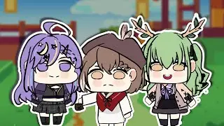 Do you need my sand? ｜Hololive Animation｜Mumei｜Fauna | Moona | Minecraft