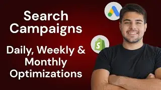 Ultimate Search Campaign Optimization Guide (Daily, Weekly & Monthly Optimizations For Ecommerce)