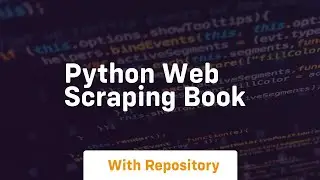 python web scraping book