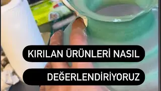 Kırılan objeleri atmıyoruz.Yenilemek artık çok kolay🤗